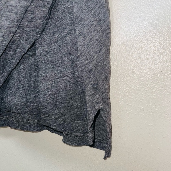 Madewell Whisper Dark Gray Heathered Turtleneck Top Large Women’s - Picture 6 of 11